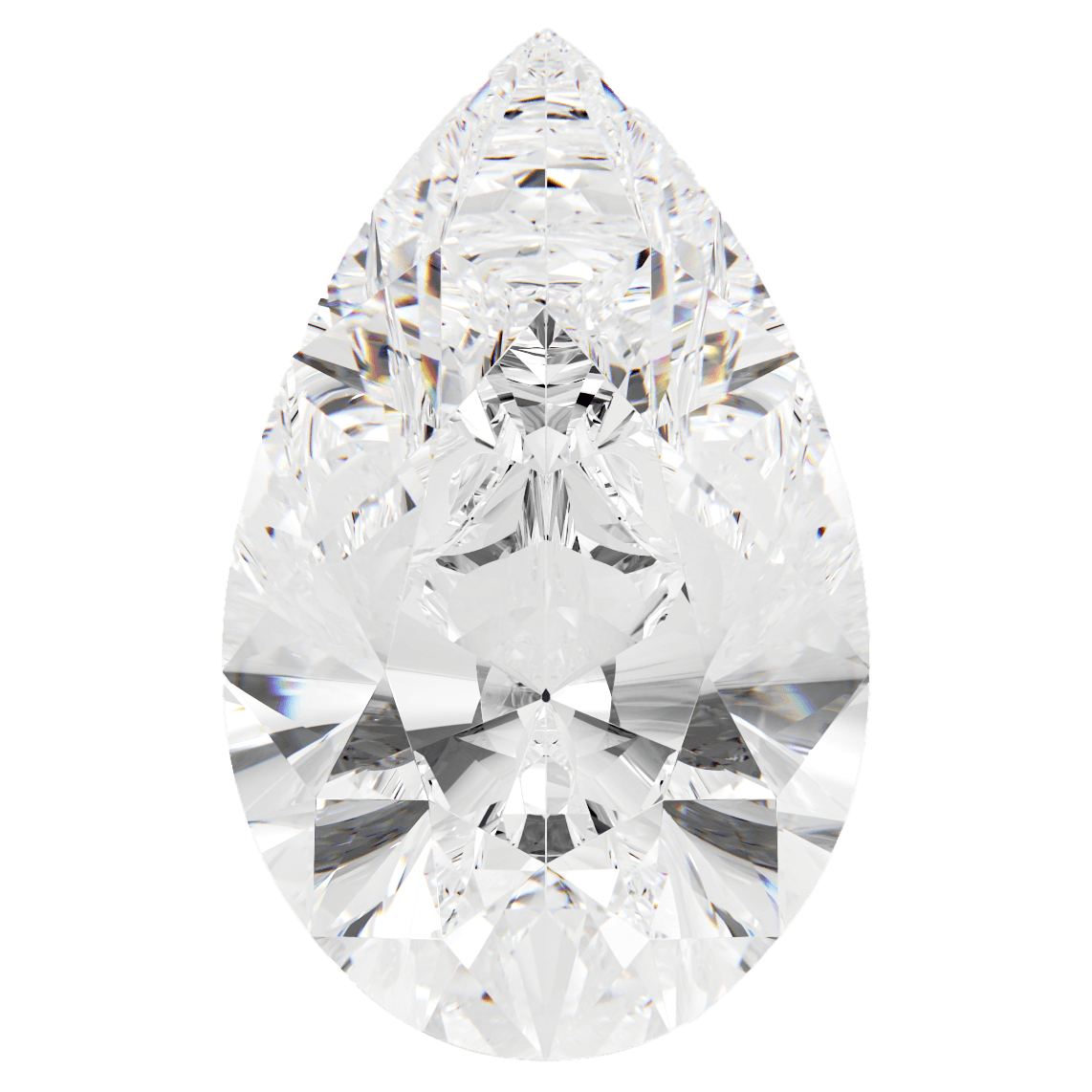 Icon of a Pear diamond