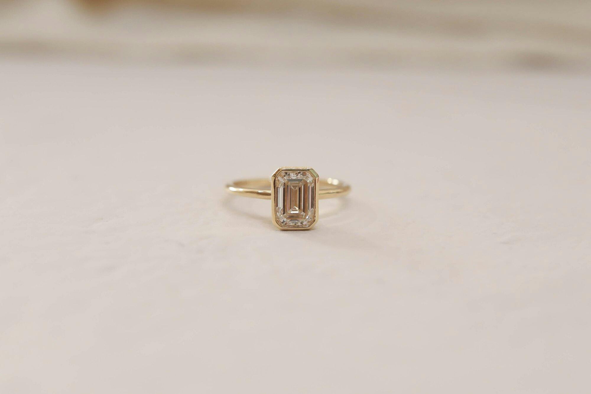 a still shot of an engagement ring