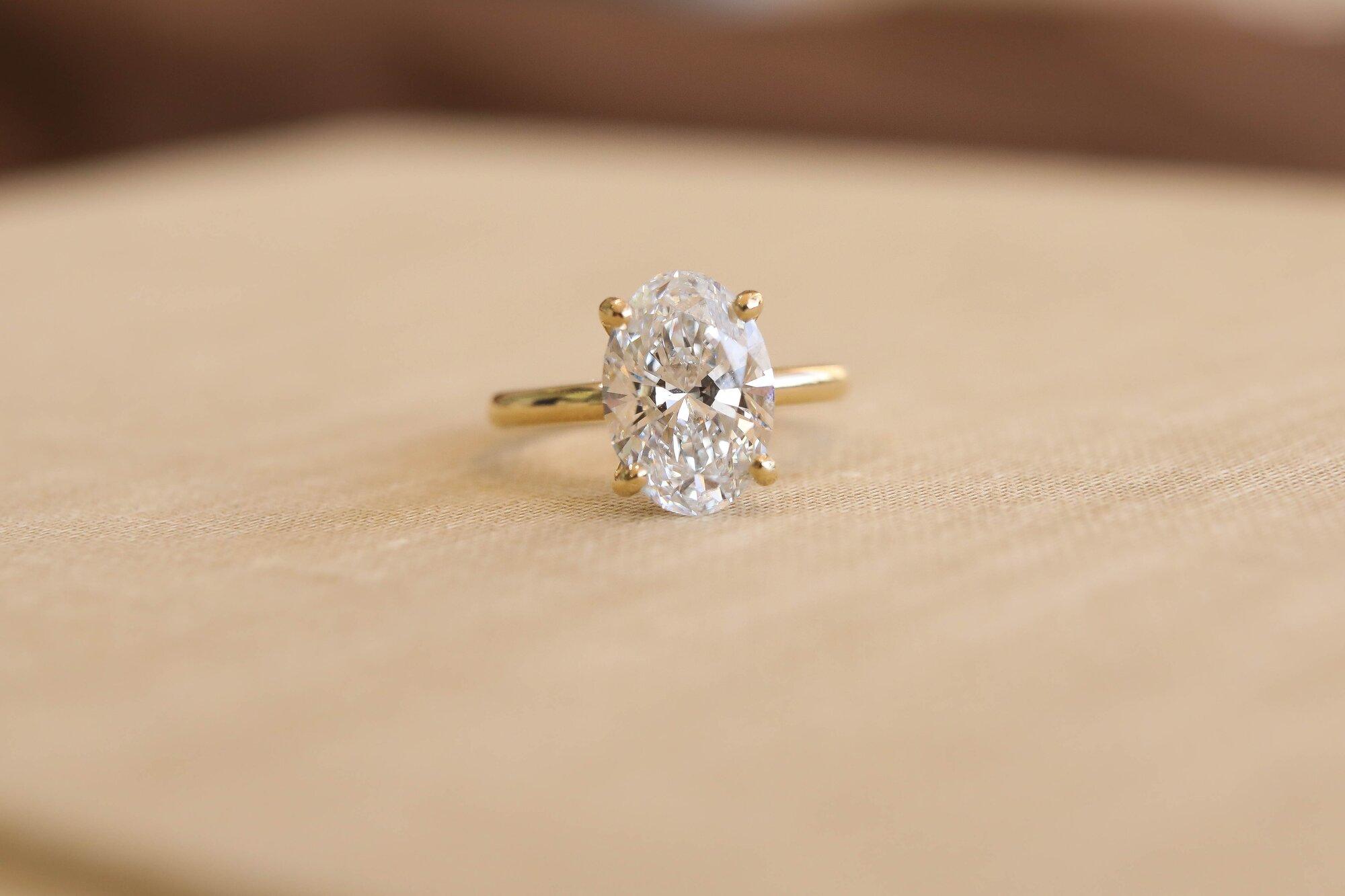 Elevate Your Oval: A Guide to Choosing the Ideal Wedding Band