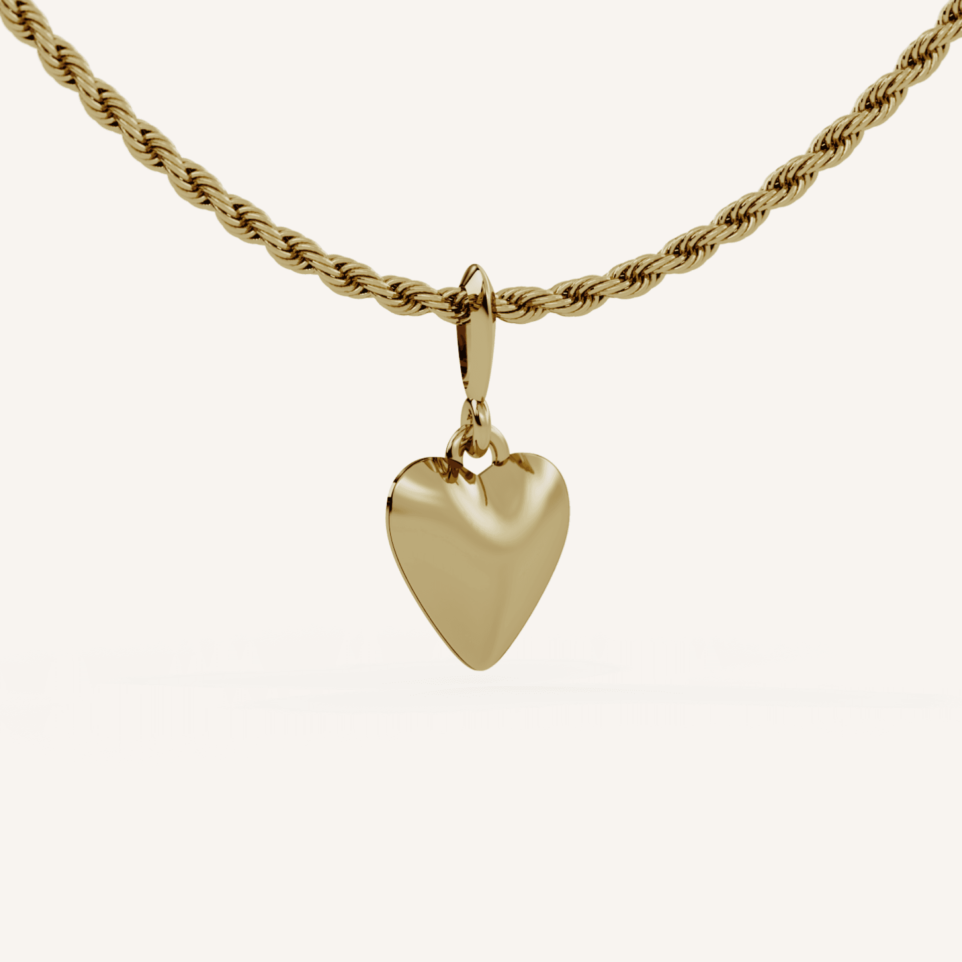 Mini Heart Charm Necklace AC0015